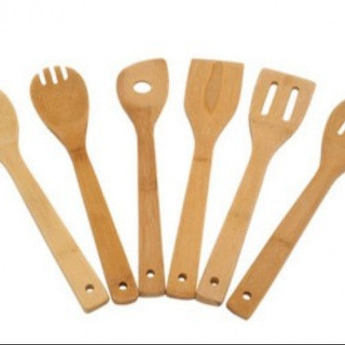 Natural Bamboo Cookware --Cooking Tools Set